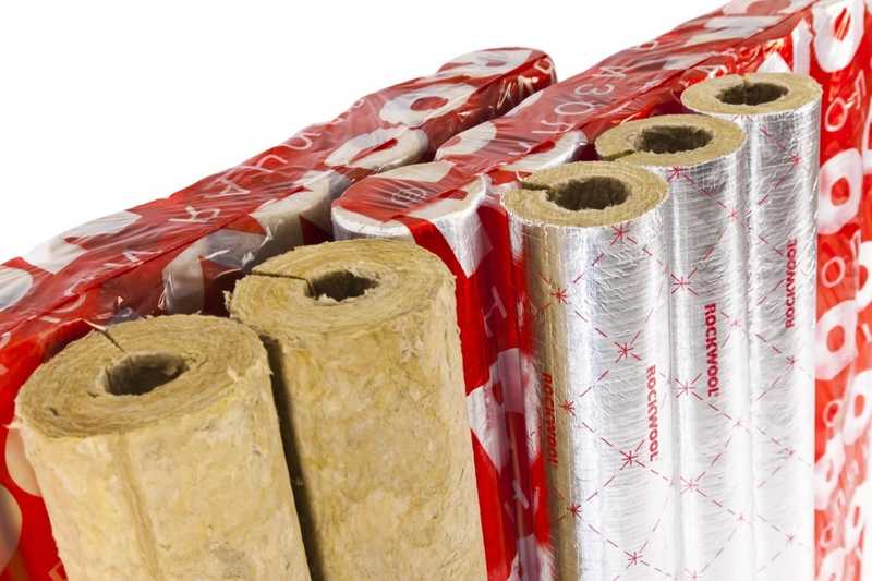 Цилиндры навивные кашированные фольгой Роквул 150 60х57