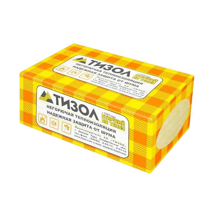 Утеплитель Тизол Фасад 110 250х500х1000