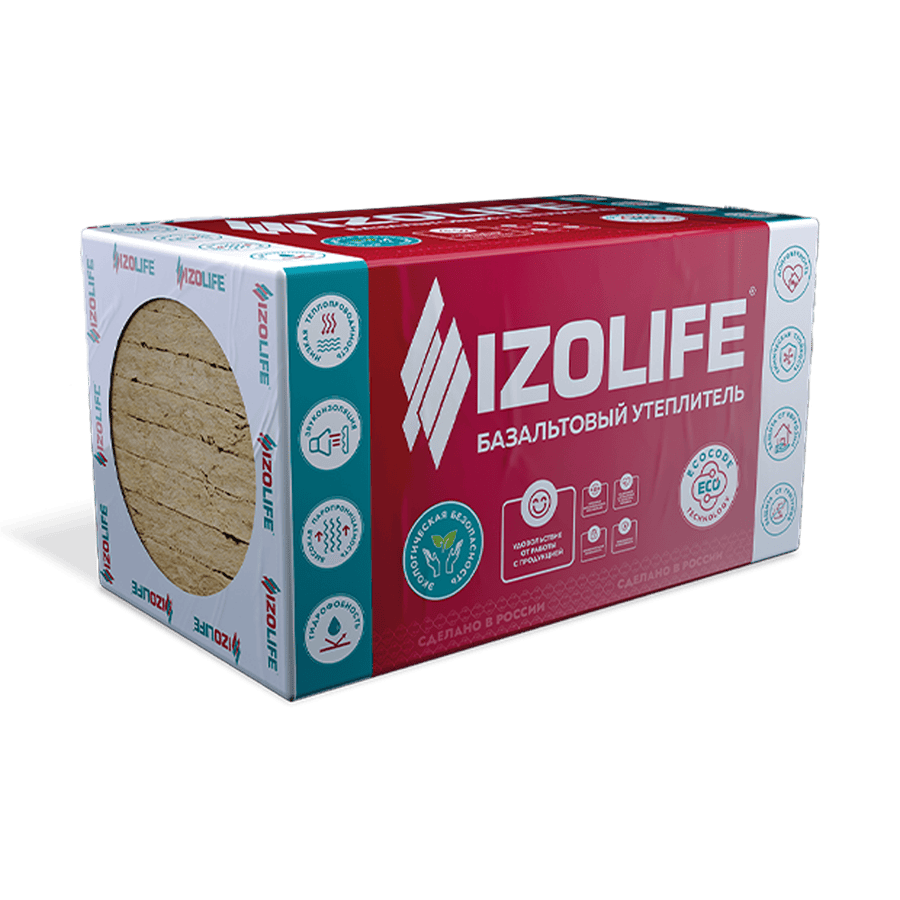 Утеплитель Izolife Кровля Н 40 50х600х1200